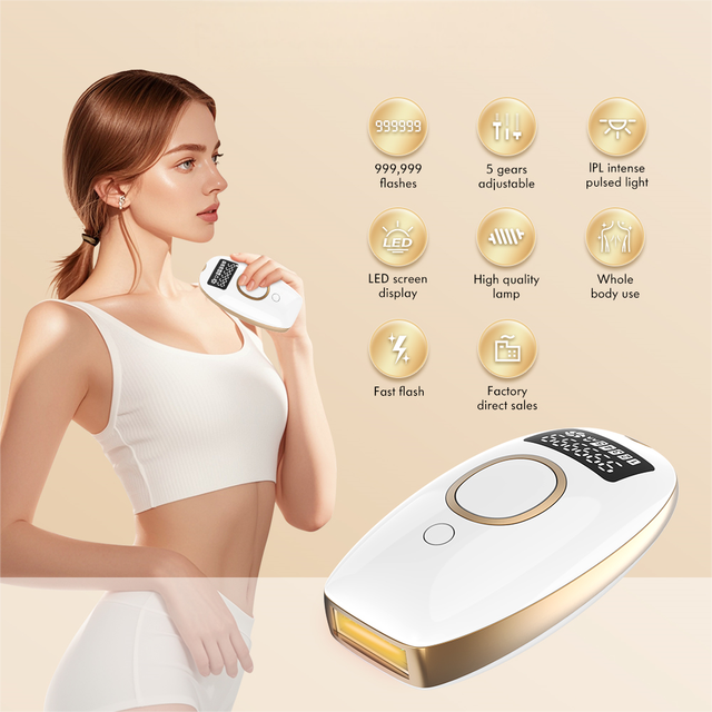 Patent Top Seller At-home Ipl Hair Removal Machine Handset Home Use Permanent Ipl Laser Hair Removal Device Epilator Appliances