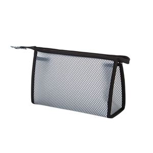 กระเป๋าเก็บของพกพาแบบตาข่าย PVC พร้อมซิปปิด กันน้ำ โปร่งใส สำหรับจัดเก็บเครื่องสำอาง สำหรับผู้หญิงและผู้ชาย - Product Image 3