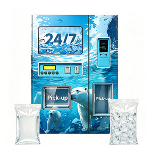 Factory direct sales passive income business launched: automatic ice bag vending machine and water replenishment station - Product Image 3