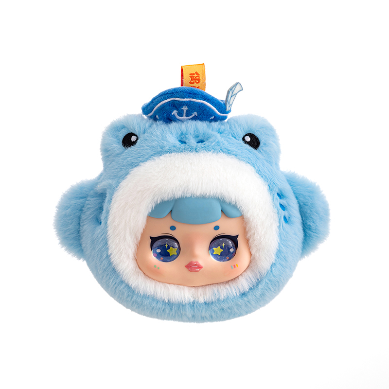 Vinyl Faced Plush Doll Toy Animal