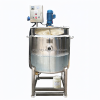 Cuve de mélange en acier inoxydable 1000L de qualité alimentaire et chimique pour savon liquide et détergent avec agitateur SUS304 et moteur haute rigidité