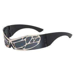 Gafas de sol Psn Shield con montura completa UV400 estilo Y2K unisex para fiestas para adultos - Product Image 5