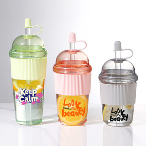 Gobelet à boba personnalisé avec paille de 14 mm, <span class=keywords><strong>verre</strong></span> réutilisable pour <span class=keywords><strong>bubble</strong></span> <span class=keywords><strong>tea</strong></span>, cadeau idéal pour les amateurs de thé au lait - Product Image 4