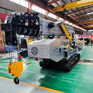 Mini grue hydraulique électrique, grue mobile sur chenilles, expert en espaces restreints - Product Image 5