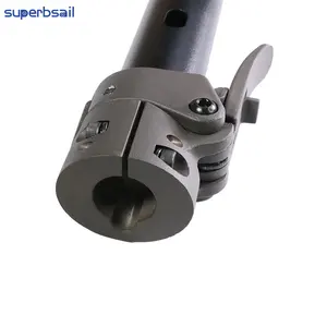 Superbsail Pólo Dobrável Com Base Montado Tubo Stand Para Xiaomi Mi 3 Scooter Elétrico Carregando Tubo Vertical Rod Guiador