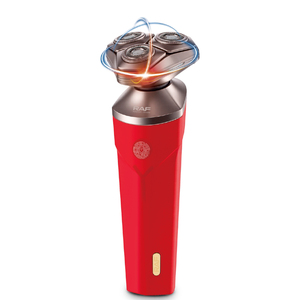 RAF Rechargeable Hair Shaver 3W IPX6 <b>Waterproof</b> Rotary 360 Floating Head USB Charging Grooming Device Shaver Mini Elect - Product Image 3