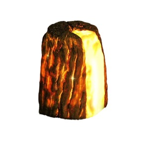 Garden Resin <b>Tree</b> Stump Light <b>Led</b> Touch Control Semi Flush Mount Outdoor Lawn Lamp - Product Image 5