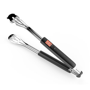 Pinces à <span class=keywords><strong>barbecue</strong></span> avec étui noir et <span class=keywords><strong>sonde</strong></span> en acier inoxydable - Product Image 3