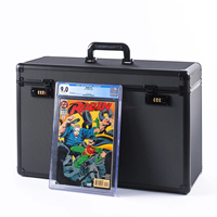 Boîte de rangement étanche en aluminium pour slabs de collection de bandes dessinées CGCC, CBCSS, PGX et EGSS