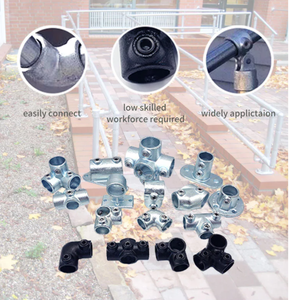 Klem pipa besi <span class=keywords><strong>Ductile</strong></span> besi Malleable pas siku | Dasar | Tiga arah - Product Image 2