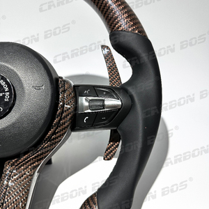 Volant à affichage direct d'usine en fibre de carbone Forge pour <span class=keywords><strong>BMW</strong></span> M2 M3 M4 <span class=keywords><strong>M5</strong></span> F10 F50 F30 F32 F80 F82 F90 E90 E92 E60 E63 G20 G30 - Product Image 3