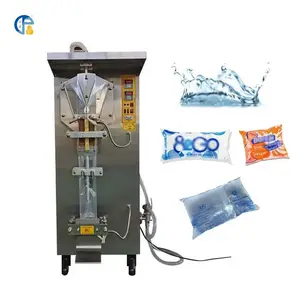 Machine de traitement de l'eau pour sacs liquides en plastique Machine de remplissage de l'eau Machine de remplissage automatique de sachets bouteilles