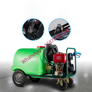 Multi-Purpose High-Pressure Water Cleaning Machine, Hand-<strong>Pushed</strong> Jet Car Washing Machine, Gasoline High-Pressure Sprayer - Product Image 3