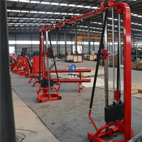 Máquina de Poleas Cruzadas YG-FITNESS YG-1012, Equipo de Gimnasio Comercial para Entrenamiento de Cuerpo Completo