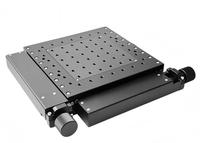 Manual Integral Microscope Combination Linear Stage Table Dual-Axis Slide Platform 100mm Travel Range High Precision