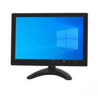 Moniteur de caméra de recul pour bus, camions, camping-cars et véhicules utilitaires lourds, avec écran LCD intelligent de 10 pouces et entrées AV, VGA, USB, HD - Vente en gros