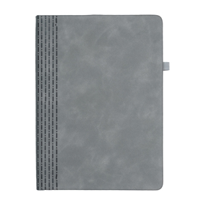 <b>A5</b> Vintage PU Leather Notebook Journal Business Executive Planner <b>Diary</b> Embossed Border Pen Holder Loop Brown Cover Pad - Product Image 2
