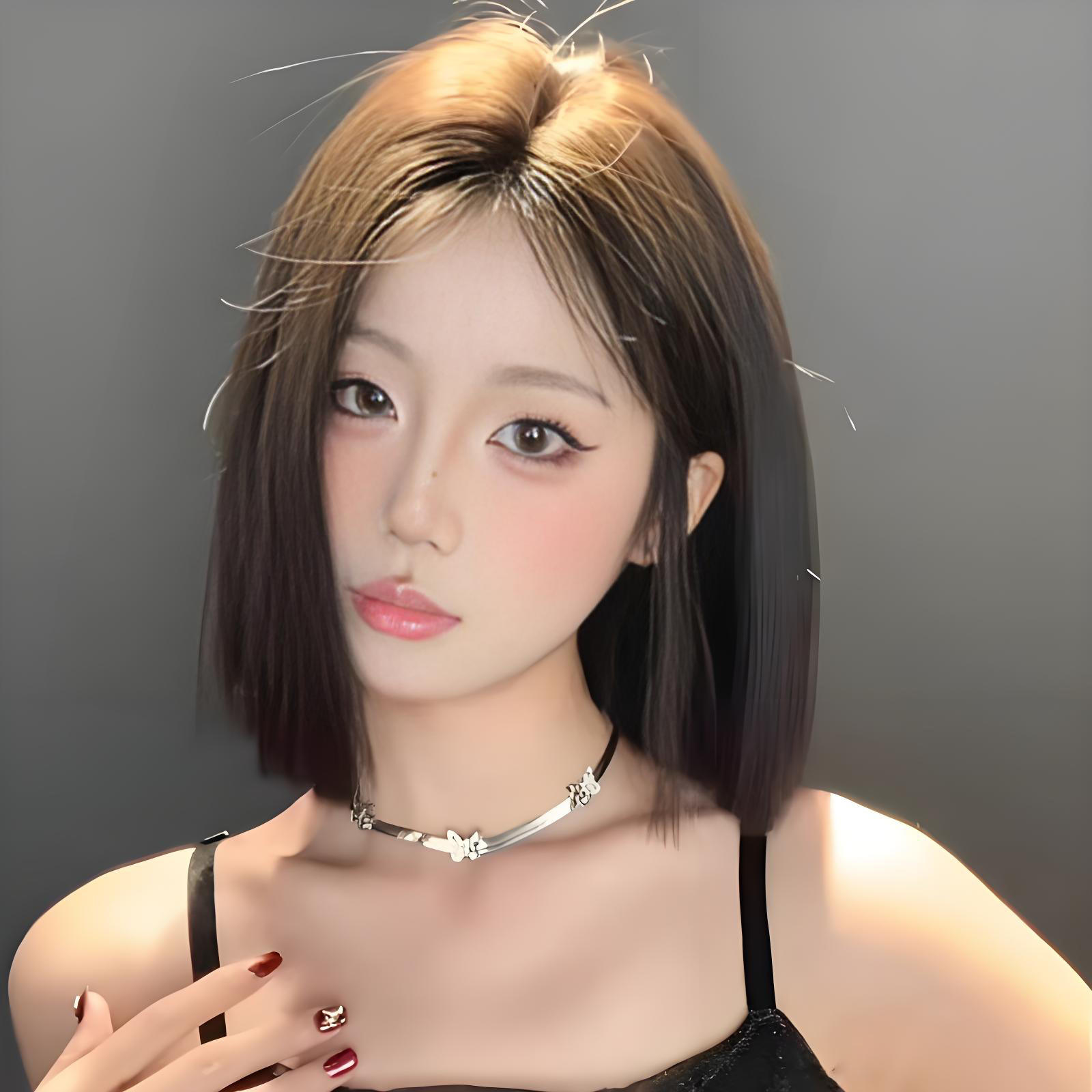 30cm Lace Forehead [Brown/Black] with Hairnet