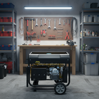TECHNICPOWER Einphasig/Dreiphasig 2,3kW 3000U/min Benzin-Generator Euro5-Zertifizierung 50/60HZ Motor Leise Offener Typ