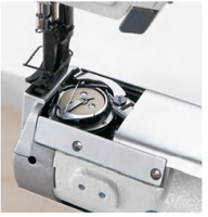 Moteur à entraînement direct pour machine à coudre industrielle à bras de cylindre avec écran