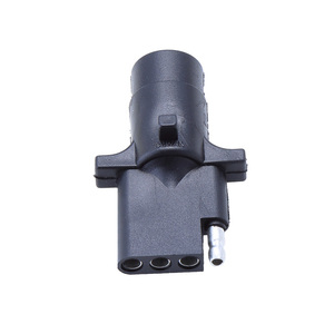 Nouvelle condition 4 voies plates à 4 voies rondes en plastique remorques fin connecteur automatique 12-24V Flexible C4012 pièces accessoires - Product Image 2