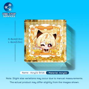 Blocs acryliques personnalisés Anime avec impression UV transparente pour événements Comic Con et boutique de papeterie personnalisée - Product Image 2