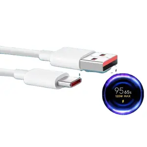 100% original 6A USB A vers USB C Câble de charge super rapide Bonne qualité 33w/67w/120w