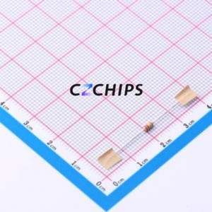 Resistencia de Orificio Pasante CR1/8W-220K 5%-ST26, Componente de Orificio Pasante (THT), Película de Carbono de 2.3x3.7mm, 220kOhm, 5%, 200V - Product Image 1