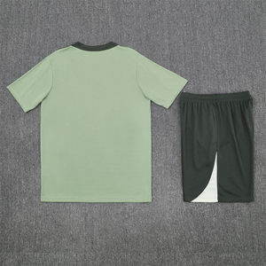 Tenues de football d'été, ensemble d'entraînement à manches courtes, maillot 25/26, polyester respirant, séchage rapide, col rond, unisexe - Product Image 2