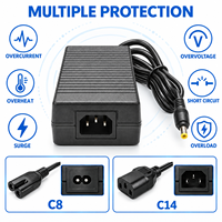 Adaptateur secteur de bureau 15V 6A 90W, conception professionnelle, conforme RoHS, protection contre les surintensités, fiabilité, large compatibilité