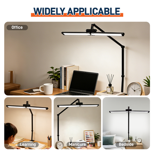 Lampe de table architecte certifiée CE, lampe de bureau LED moderne et flexible, lampe à affichage numérique intelligent pour chambre, bureau, travail, dessin technique - Product Image 2