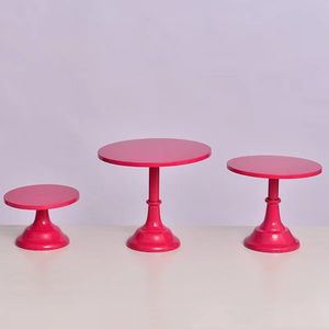 Présentoir de table à desserts en métal de style européen ensemble de cérémonie de mariage avec plateau à gâteaux support à collation pour thé de l'après-midi pour décorations - Product Image 4