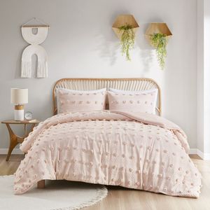 Juego de edredón tejido Jacquard DB con estampado Floral, 6 uds., incluye Super King, King, Queen, poliéster suave para el hogar - Product Image 4