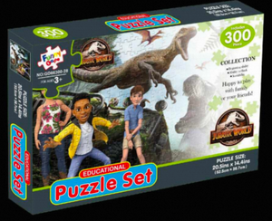 Divertido Juego de Rompecabezas de Jurassic World, 300 Piezas, Juguete Educativo para Niños de 3 Años en Adelante - Product Image 3
