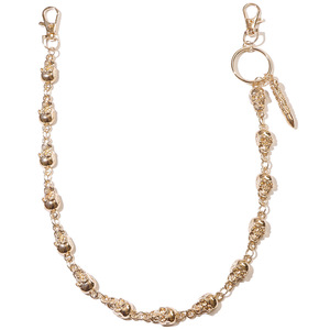 Metal Skull Pendant Pants <b>Chain</b> Unisex Hip Hop Style Waist <b>Chain</b> For Daily Wear - Product Image 5