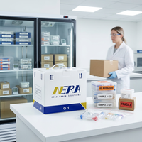 Boîte de chaîne du froid réutilisable NERA G à carbone neutre, prête pour la distribution UE, haute isolation VIP+PCM pour la logistique pharmaceutique durable