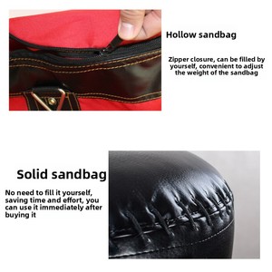 Saco de Boxeo Colgante de Núcleo Sólido para Deportes Profesionales, Fitness y Uso Doméstico - Product Image 4