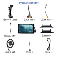 Autoradio android 10, écran tactile IPS, 10 pouces, WiFi, lecteur DVD, 2din, pour voiture Audi Q5 (2010-2017)