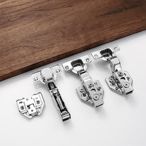 Charnière de meuble dissimulée à fermeture douce <span class=keywords><strong>Nisko</strong></span>, à superposition intégrale, 35 mm, plaque à clipser en fer, accessoires de meubles, design dissimulé - Product Image 3