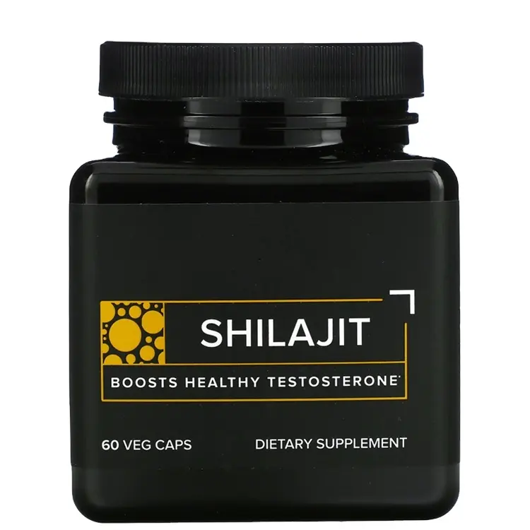 Vente en gros Capsule d'extrait de Shilajit de l'Himalaya, supplément à base de plantes Capsules de Shilajeet