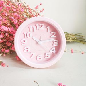 Allarme creativo scandinavo bambini studenti comodino camera da letto con amaretto rotondo sveglia digitale <span class=keywords><strong>Stereo</strong></span> - Product Image 1