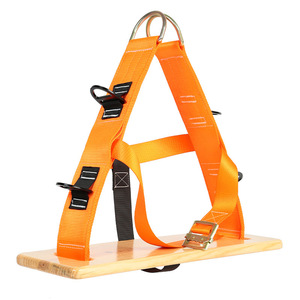 Xinda <b>Work</b> Platform Seat Board 7.9Cm Wide Safety Rope High Load Capacity 1000Kg Outdoor Operation - Product Image 2