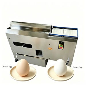 Machine à peler les œufs cuits 220V à haute efficacité, faible taux de bris, séparateur de coquilles d'œufs <span class=keywords><strong>pour</strong></span> <span class=keywords><strong>la</strong></span> transformation alimentaire - Product Image 1