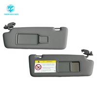 Pare-soleil automobile gris côté conducteur gauche compatible avec Audi A4L A5 A1 A3 Q3 Q5 2009-2018 Pièce détachée