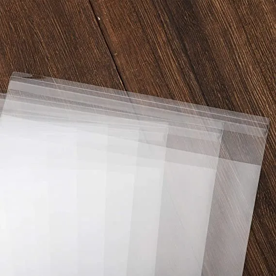 custom small PE cloth bags plastic self adhered packaging bags