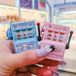 Customized <b>Mini</b> Cute PVC Keychain New Design Fruit Machine UV <b>Printing</b> for Cartoon Promotion Lottery Customizable Key Pendant - Product Image 4