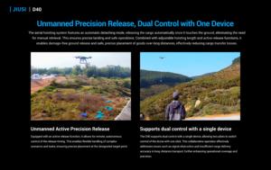Dron de Carga D40 para Transporte, UAV con Capacidad de Carga de 30 kg - Product Image 6