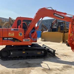 Used Doosan DH80 <b>Mini</b> Crawler Excavator 8 Ton - Low Hours with Original Engine&CE Certified - Product Image 2