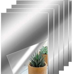20*20 Cm/Custom High Quality Wholesale Custom Bohemian Modern Flexible Frame Less <b>Small</b> <b>Mirror</b> Combination Self Adhesive Acrylic - Product Image 3