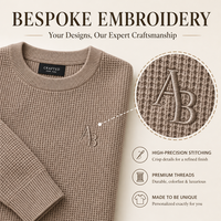 Cardigan en tricot gaufré personnalisé pour homme avec col à revers, boutons, poche poitrine, manches longues, pull, marque privée, tricot pour homme, faible MOQ